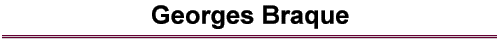 Georges Braque