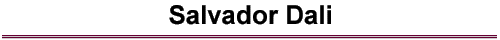 Salvador Dali