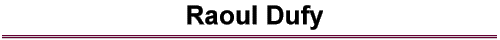 Raoul Dufy