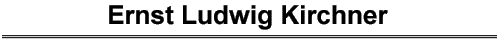 Ernst Ludwig Kirchner