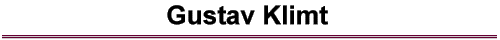 Gustav Klimt