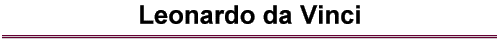 Leonardo da Vinci