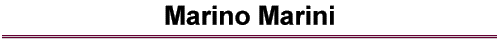 Marino Marini