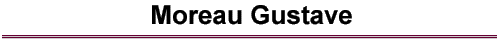 Moreau Gustave